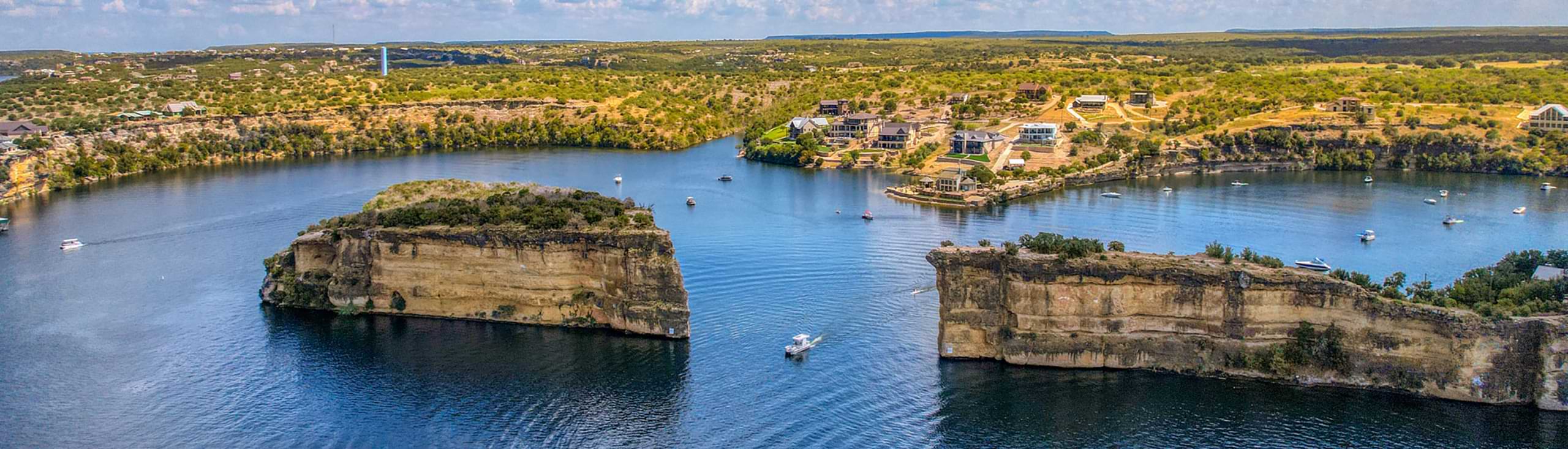 View Lakefront lots for sale at Sportsman's World on Possum Kingdom Lake