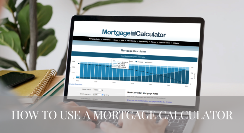 How To Use A Mortgage Calculator