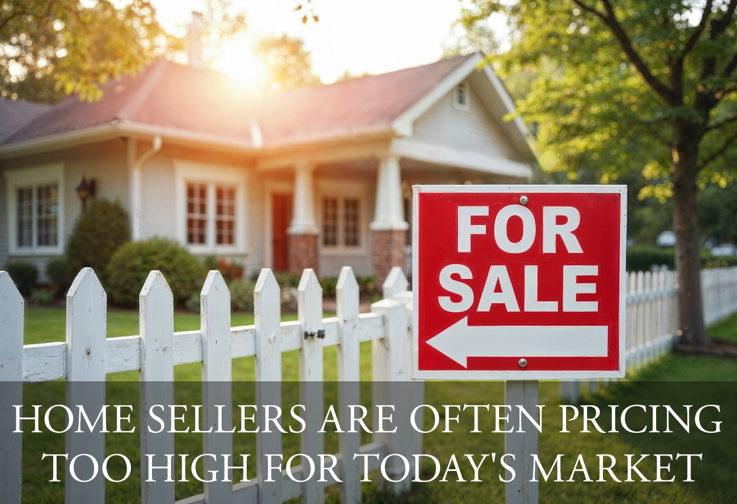 Photo of home with for sale sign