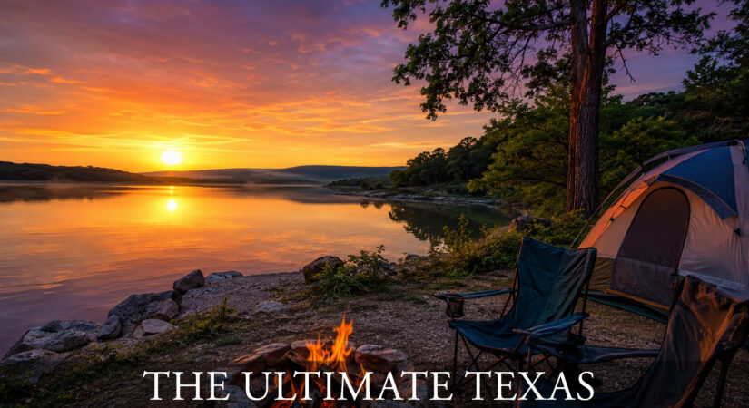 Lake camp at sunset, Summer Camping Guide